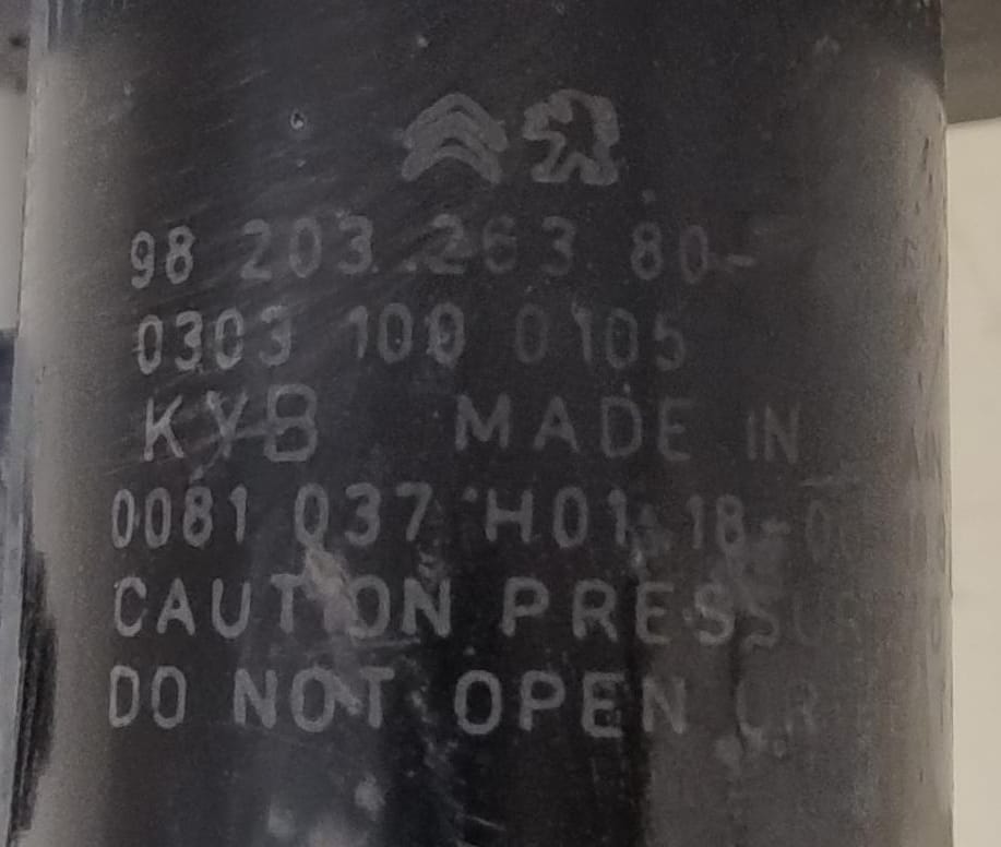 Ammortizzatore ant. sx.