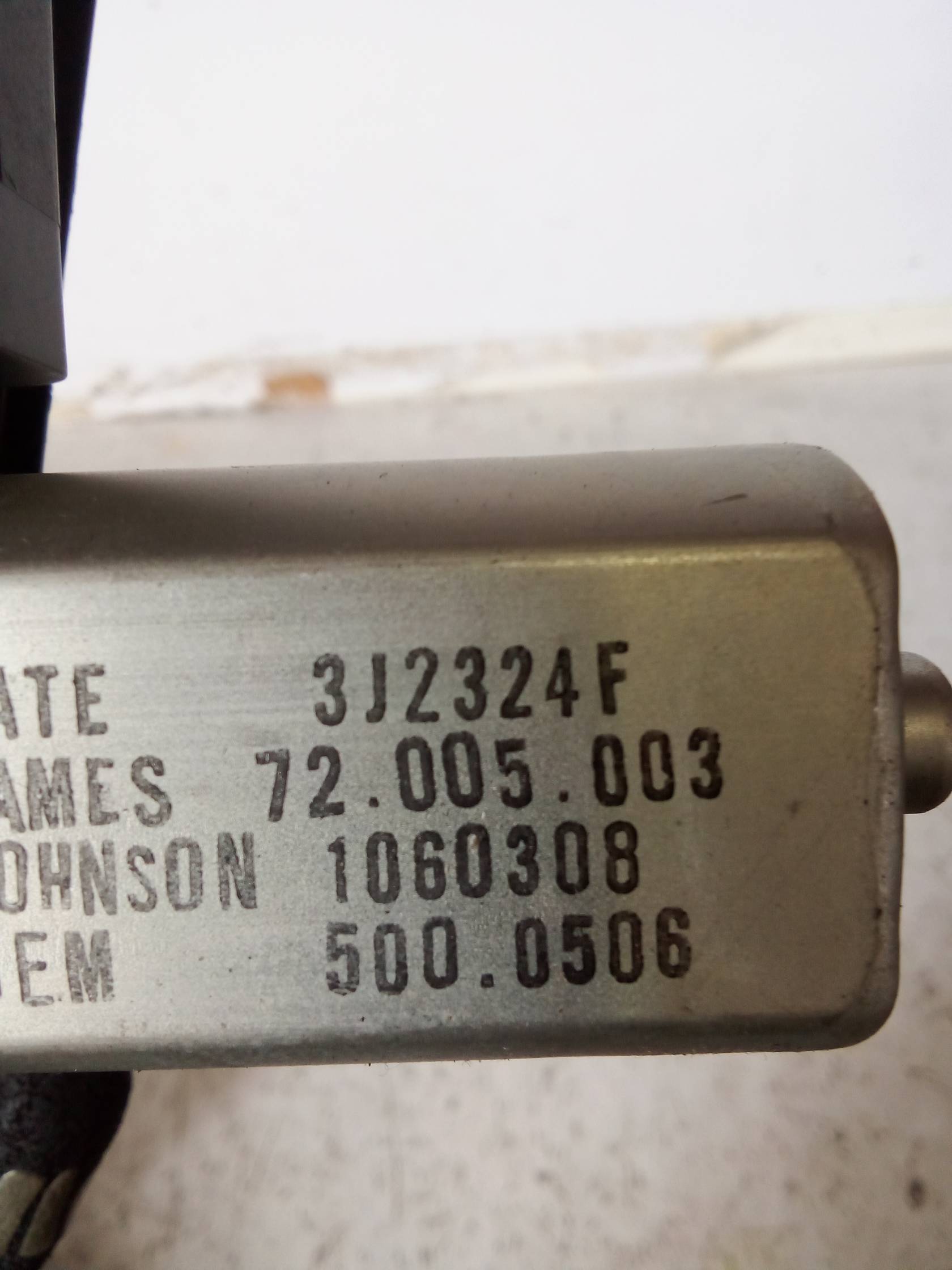 Alzacristallo elettr. porta ant. sx.