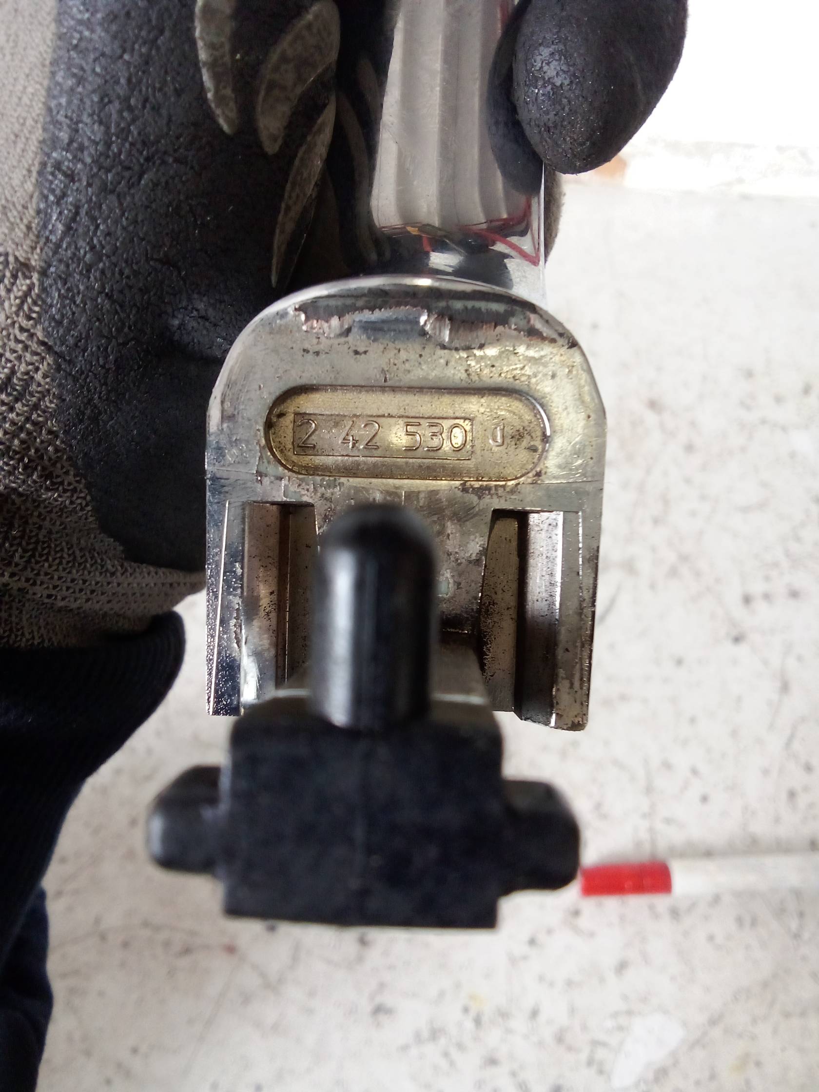 Maniglia porta ant. sx.