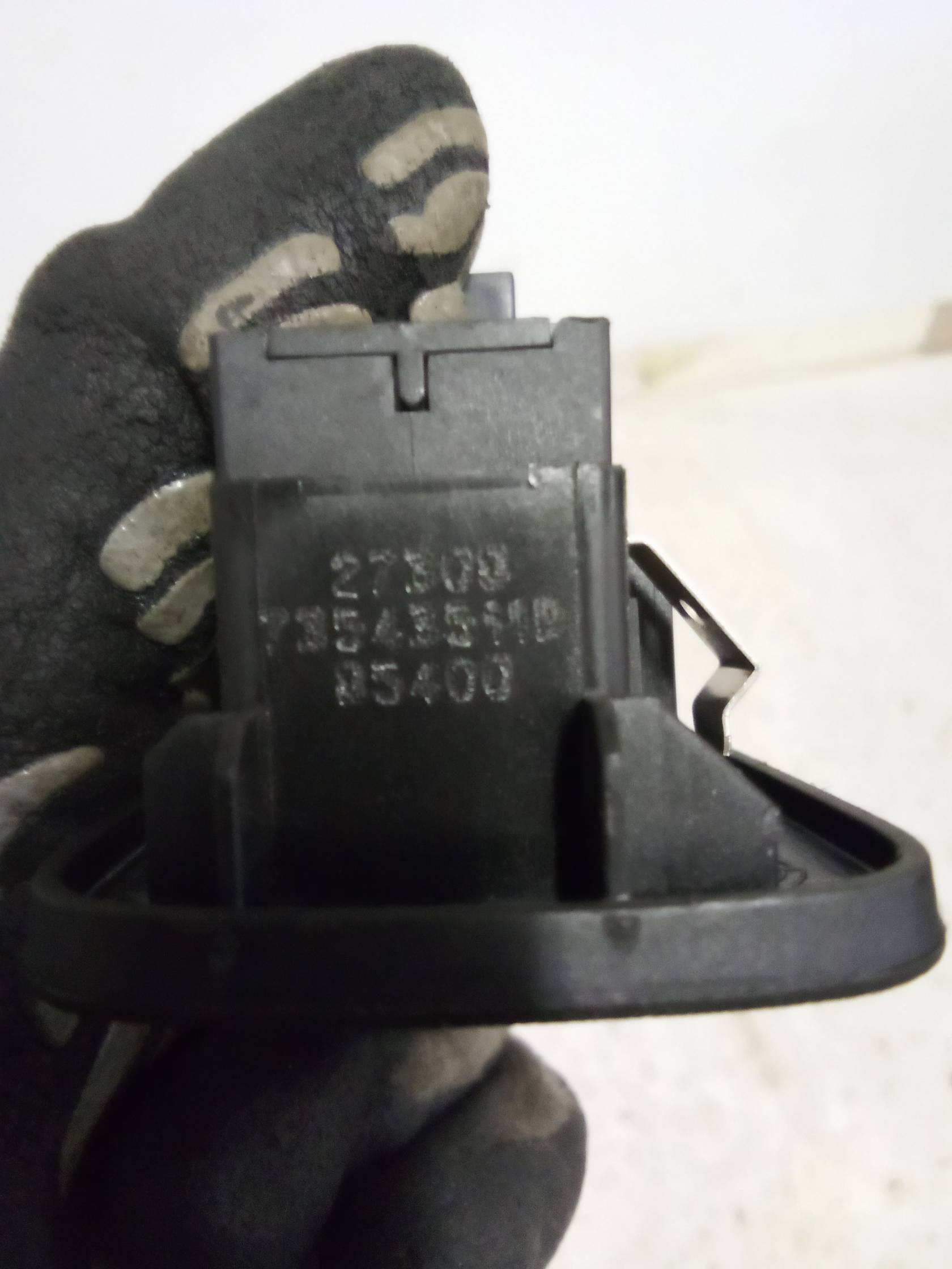 Interruttore alzacristalli porta post. sx.