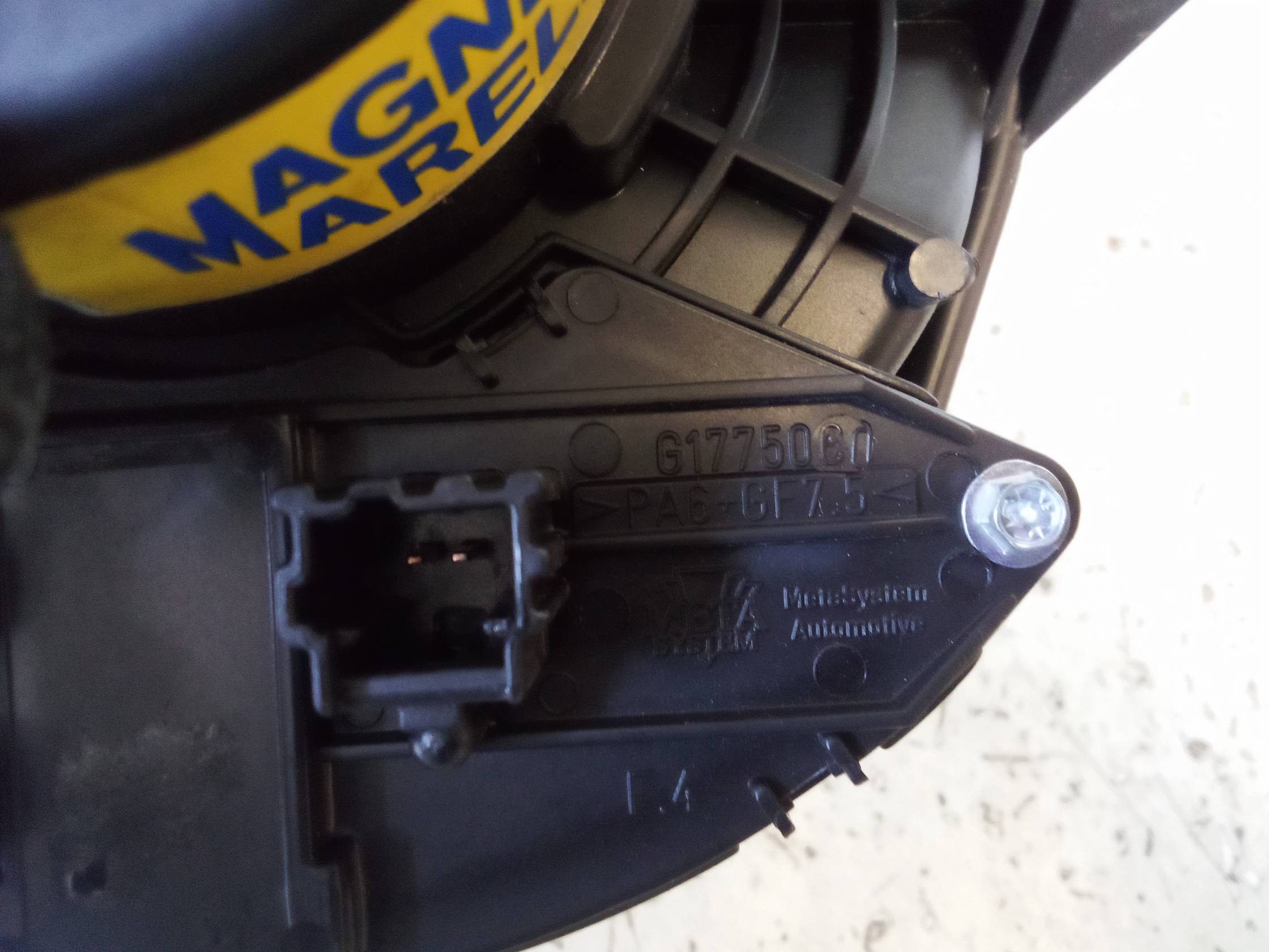 Motorino ventilazione abitacolo