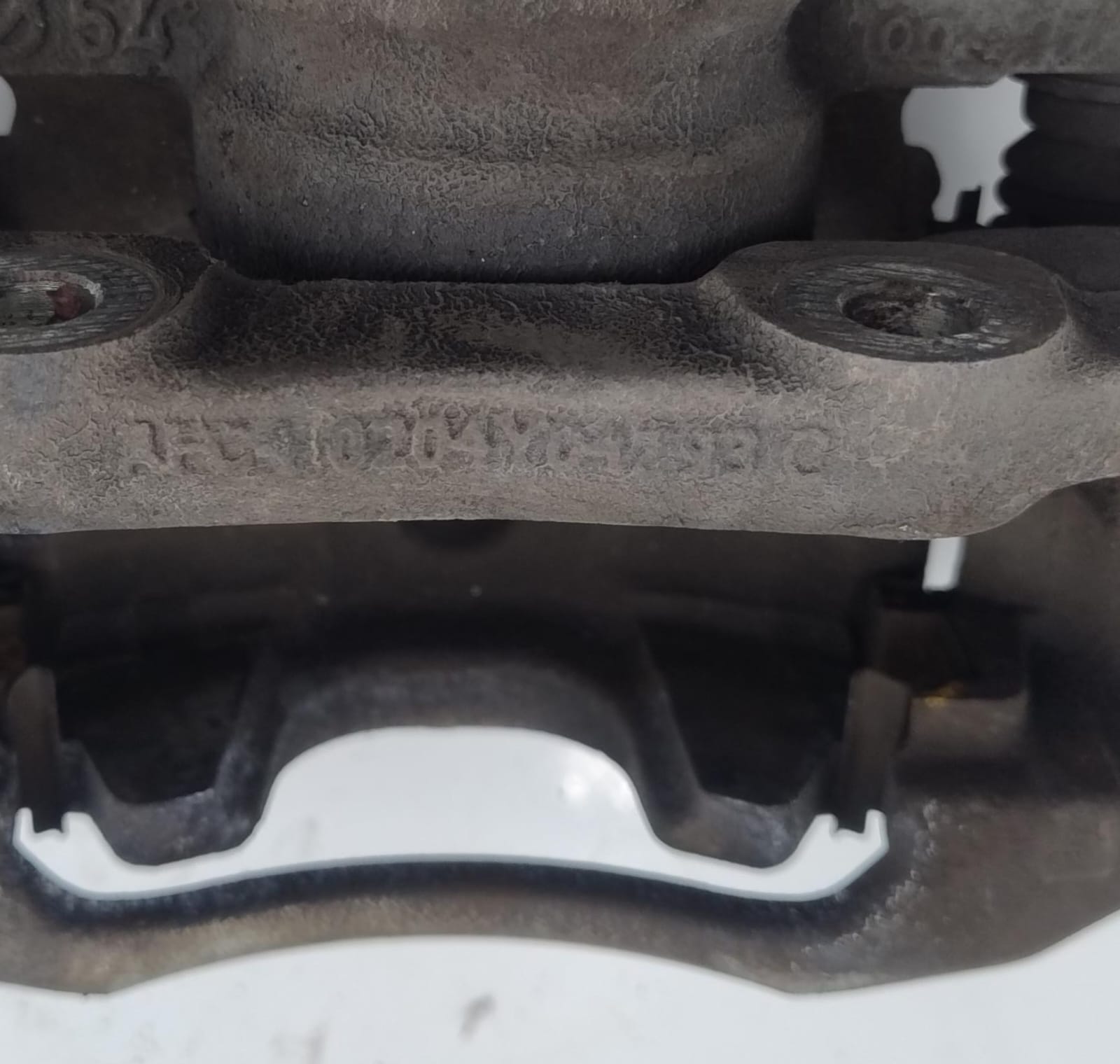 Pinza freno anteriore sx.