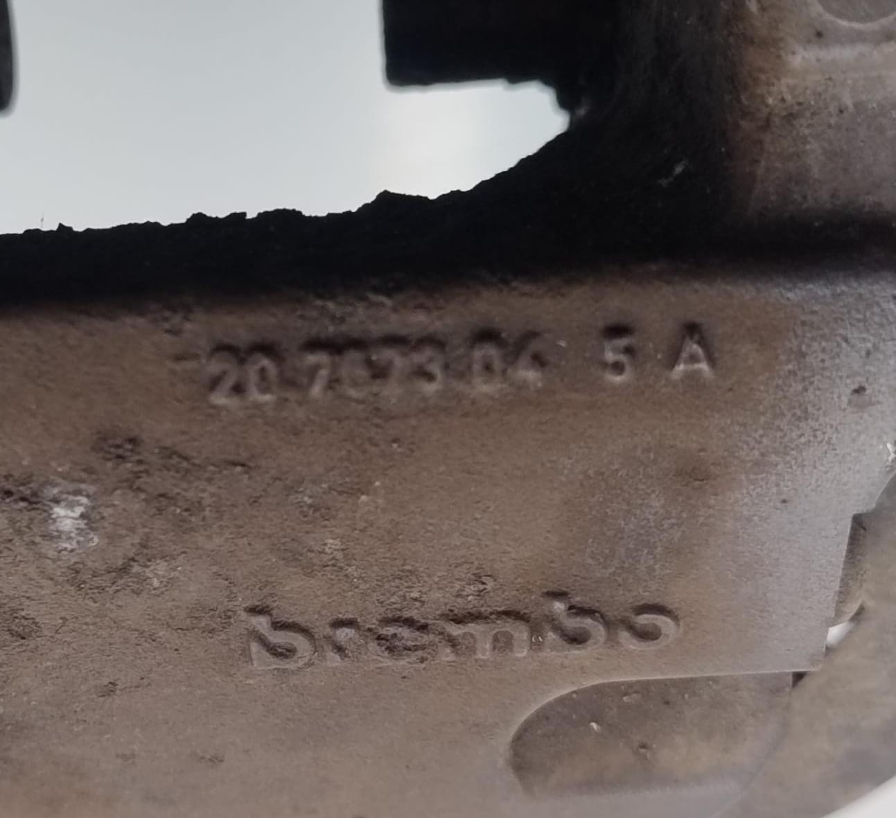 Pinza freno post. dx. Pinza freno post. dx.