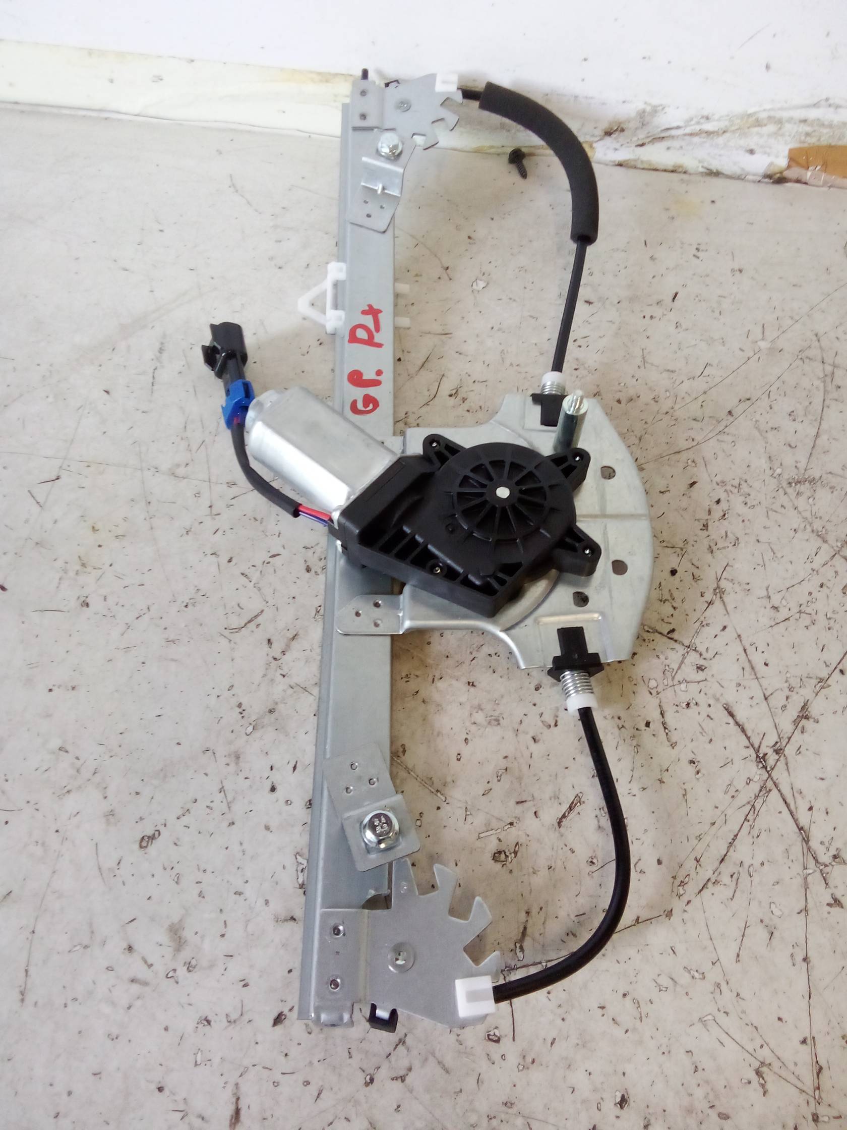 Alzacristallo elettr. porta ant. dx.