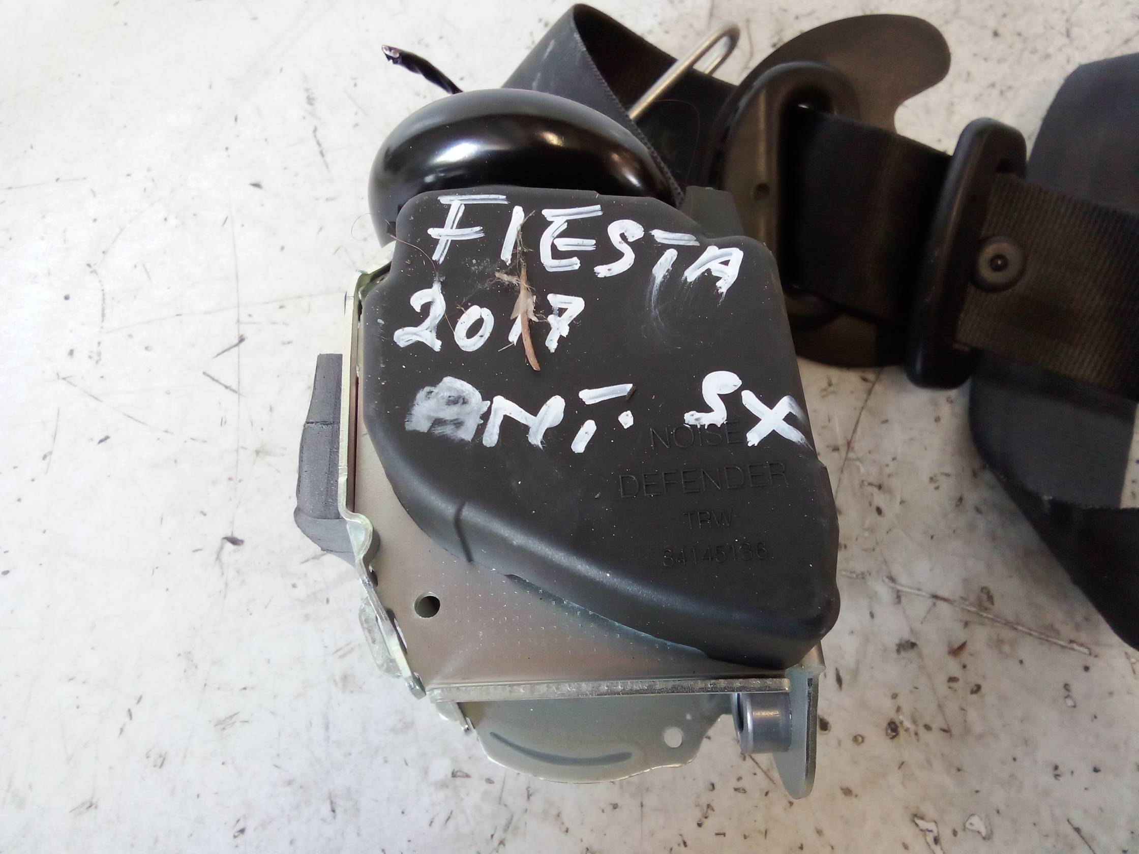 Cintura di sicurezza ant. sx.