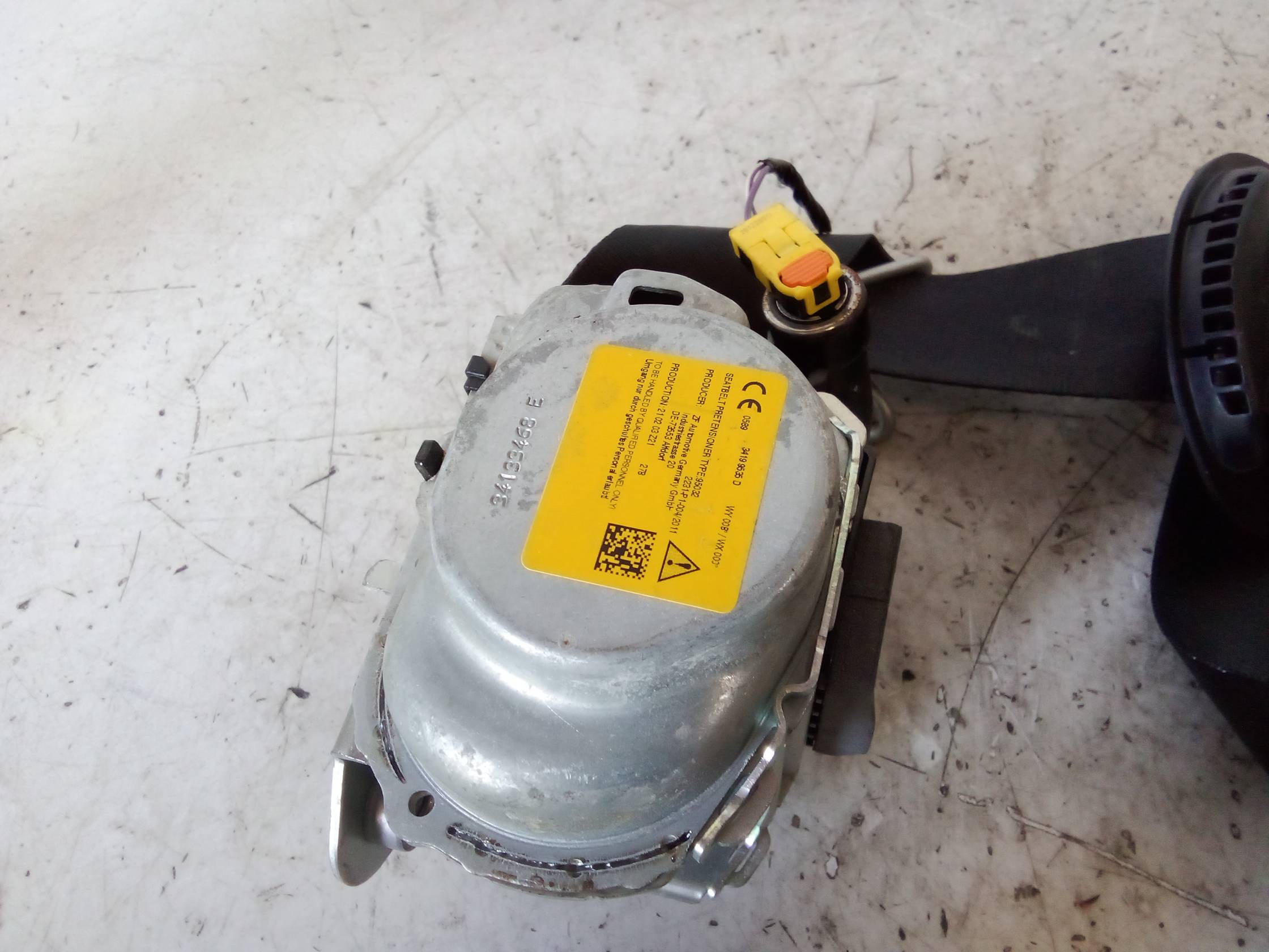 Cintura di sicurezza ant. sx.