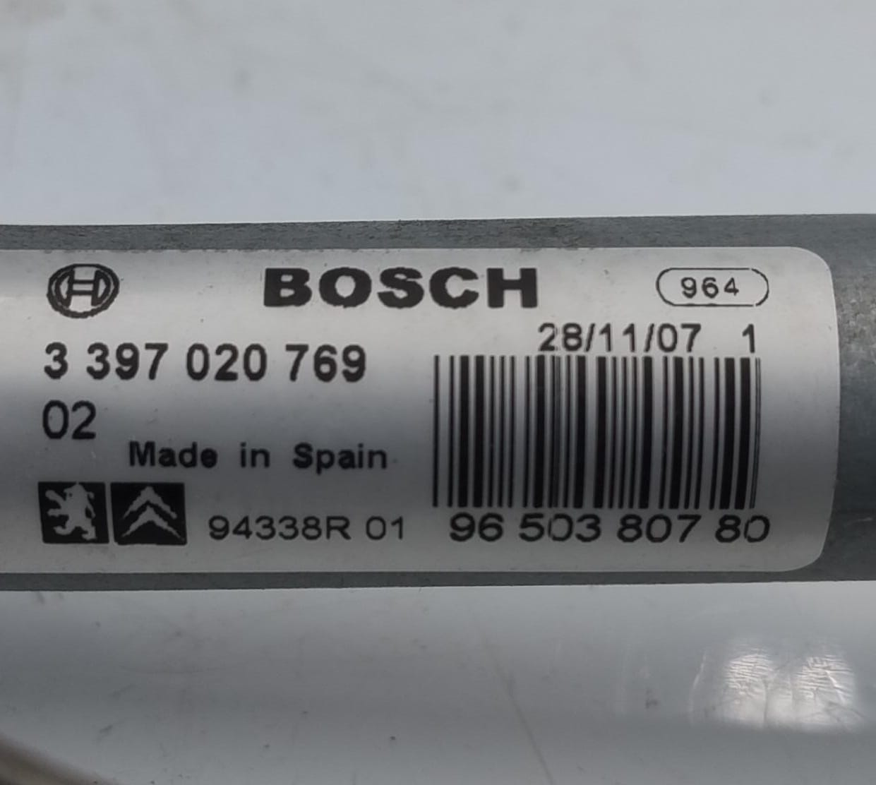 Motorino tergicristalli