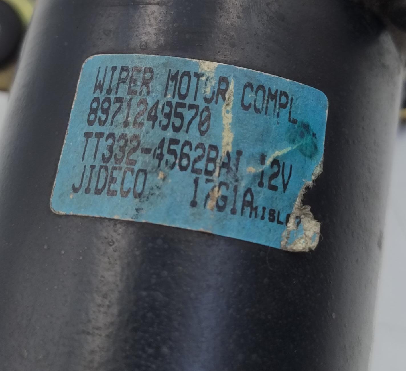 Motorino tergicristalli