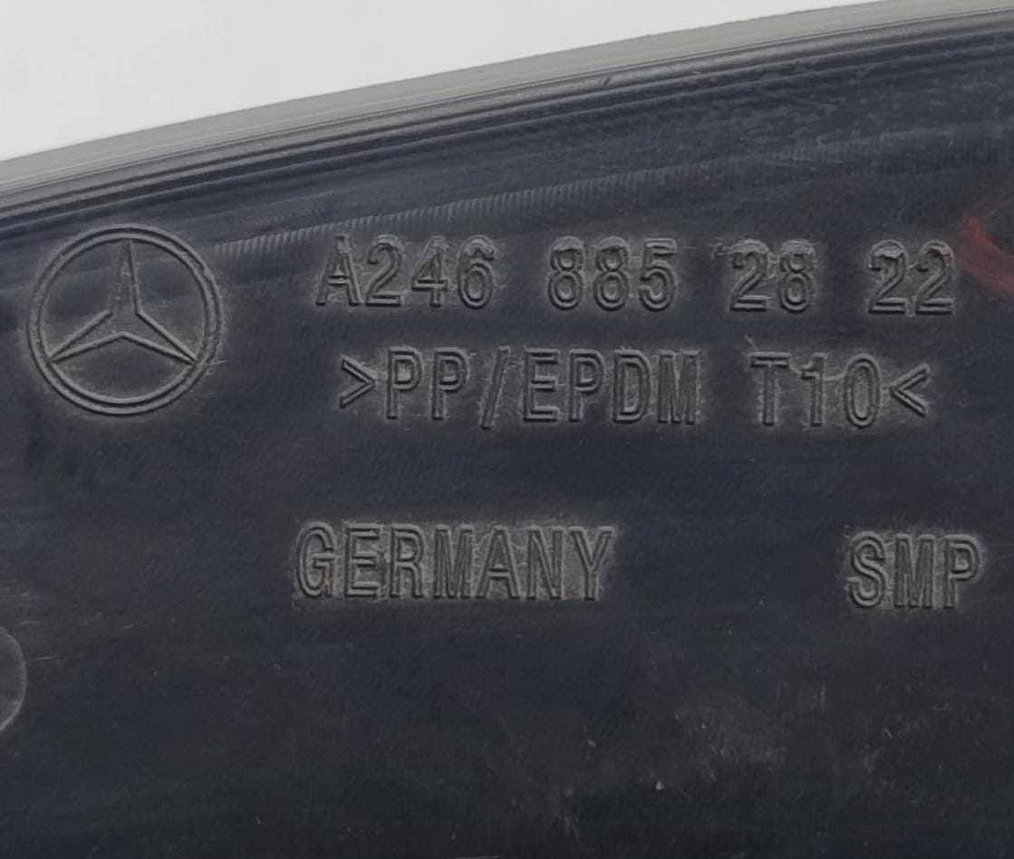 Griglia paraurti ant. dx.