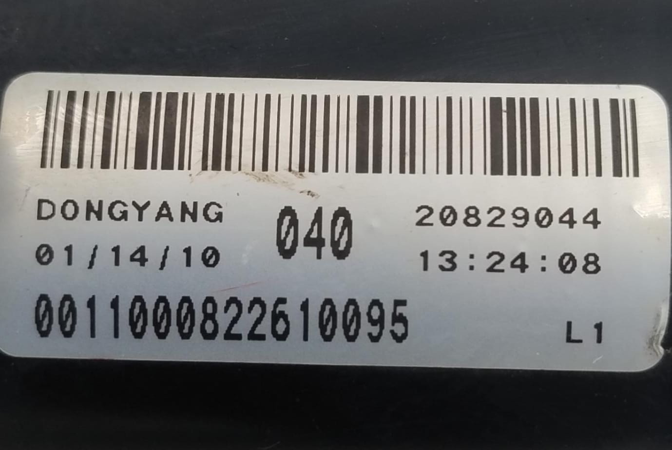 Motorino tergicristalli