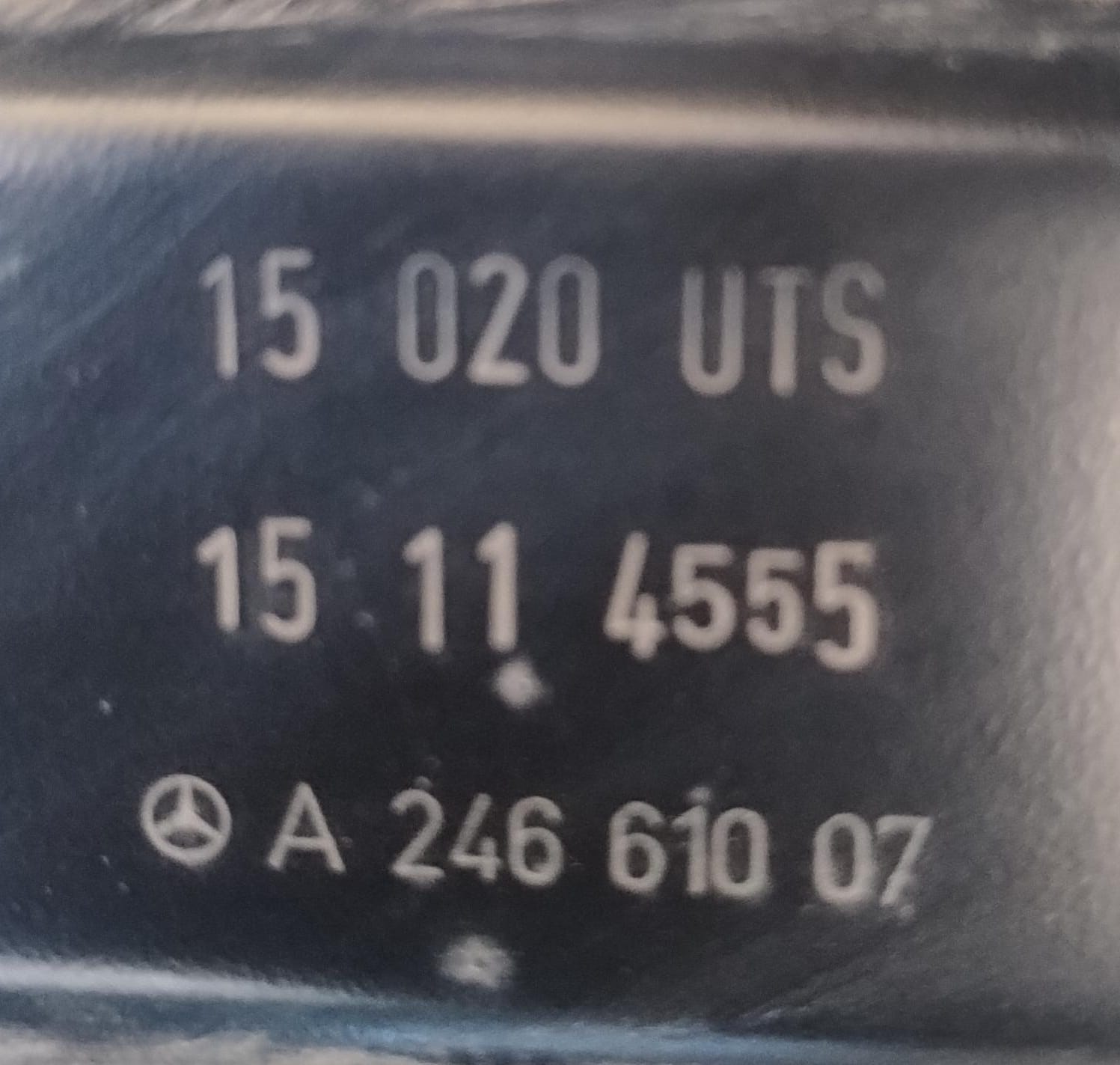 Traversa paraurti post.