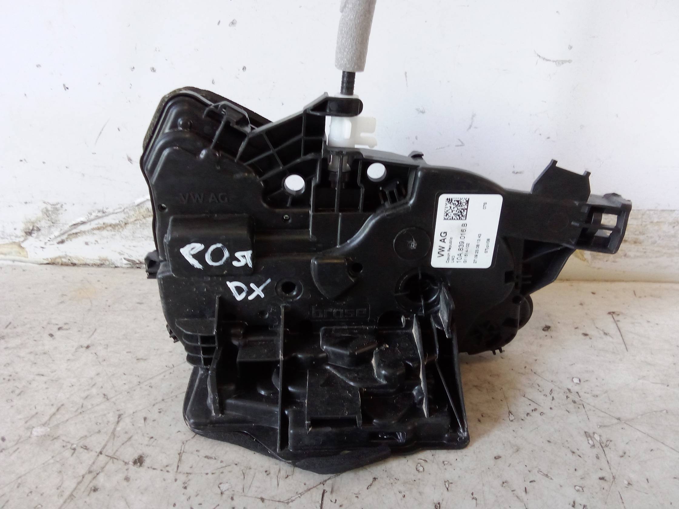 Serratura porta post. dx.