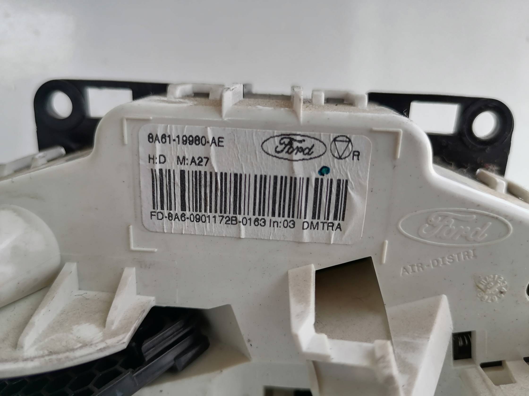 Blocco comando climatizzazione