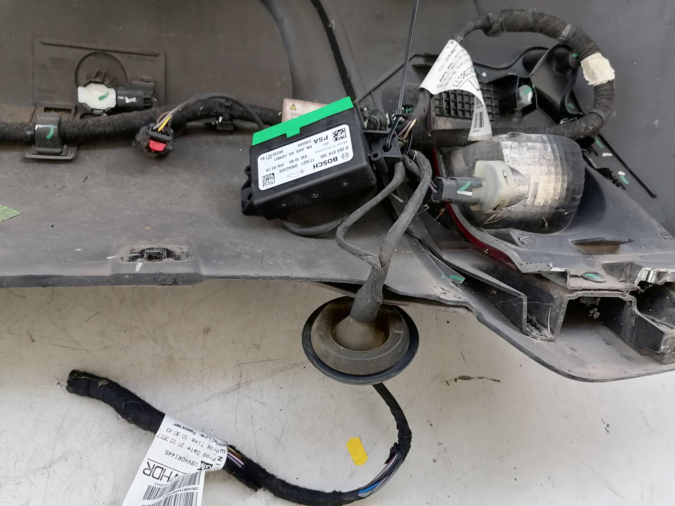 Paraurti post. centr.