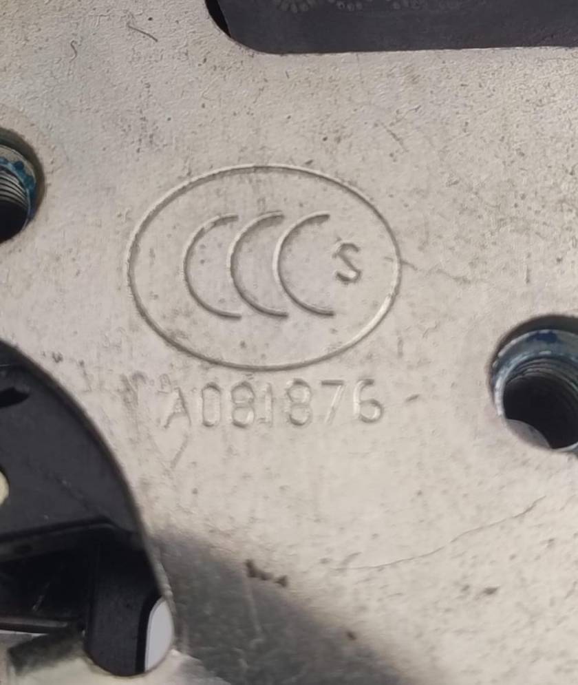 Serratura porta post. sx.