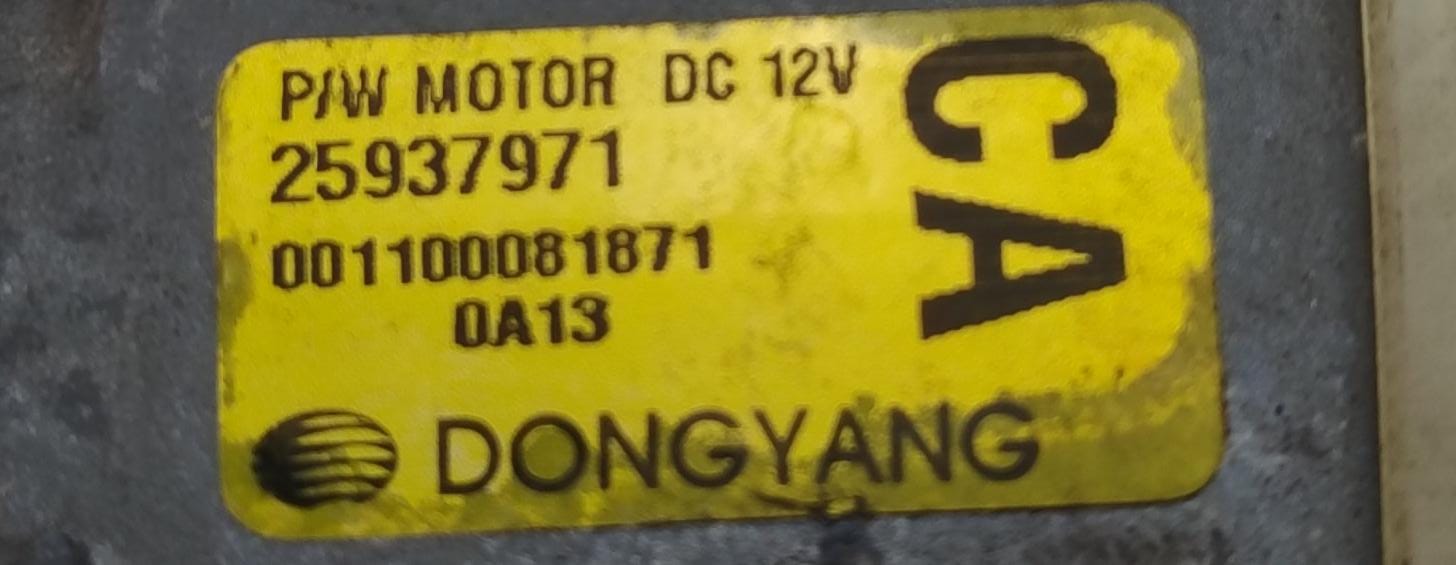 alzacristallo elettrico post. sx.