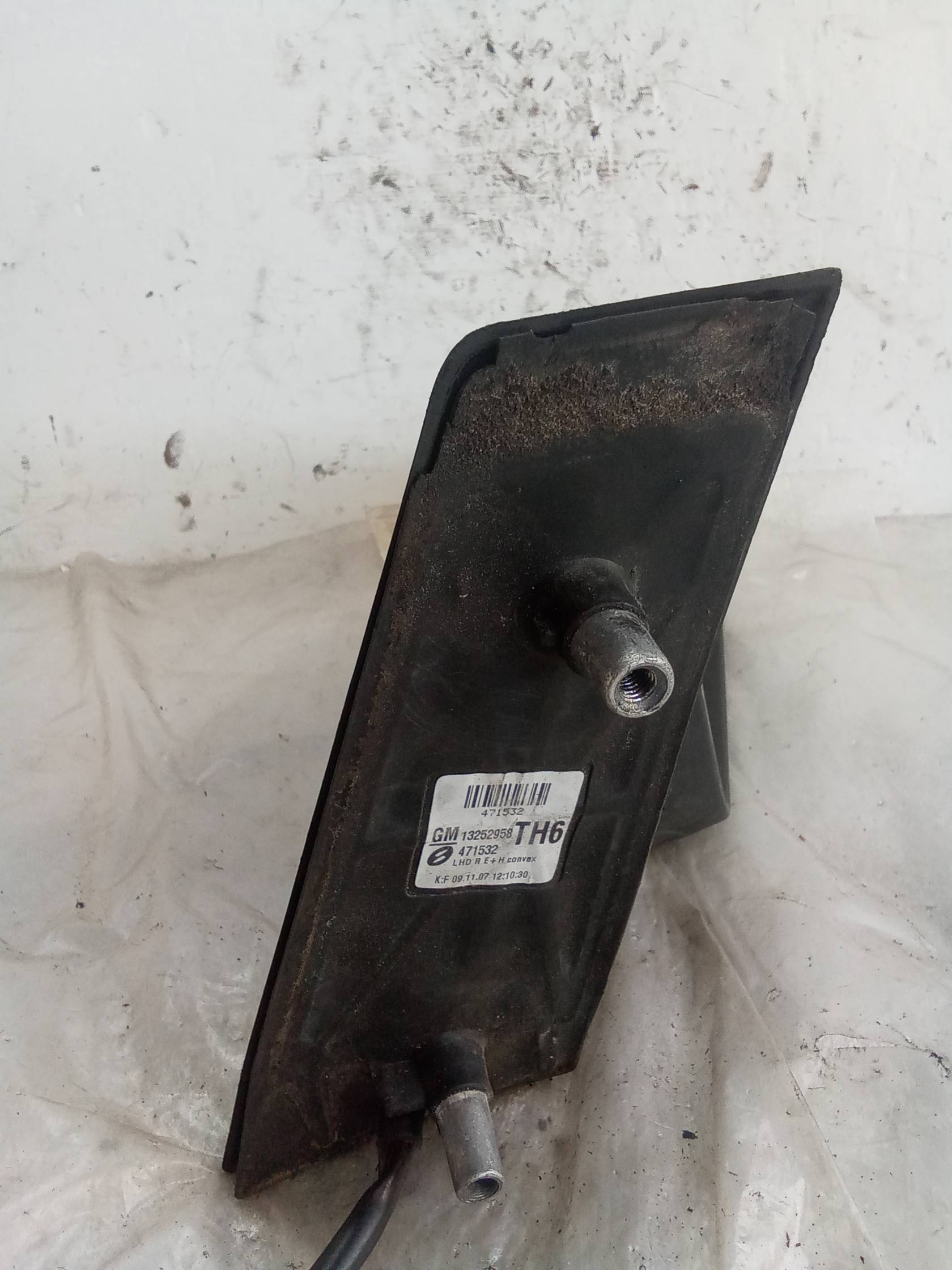 Retrovisore est. regolaz. elettr. dx.