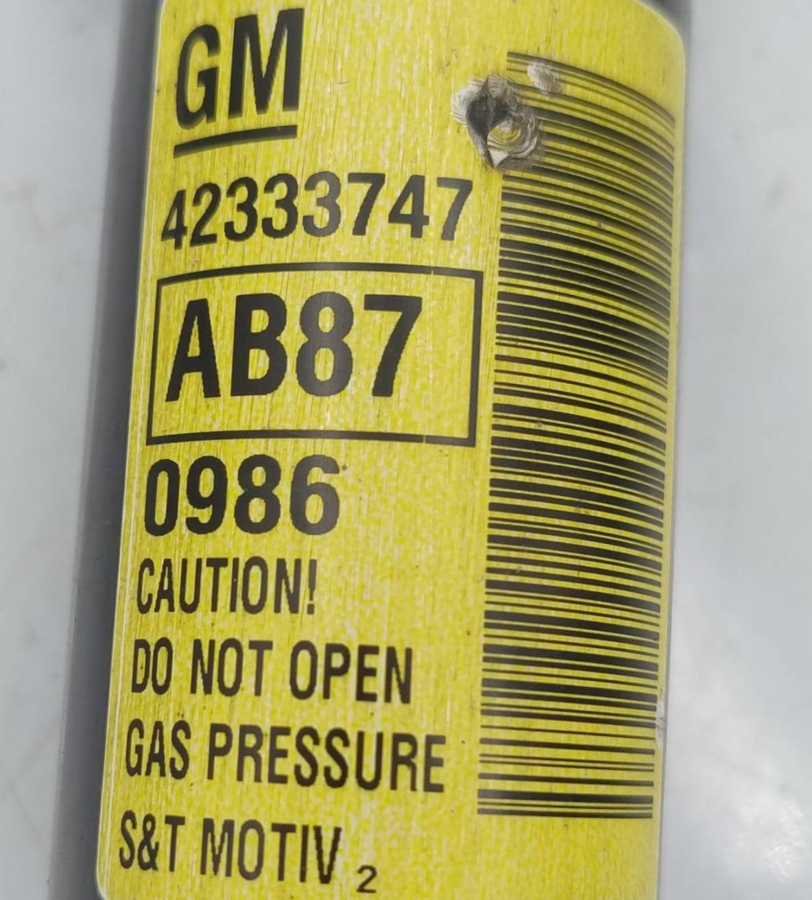 Ammortizzatore post. sx.