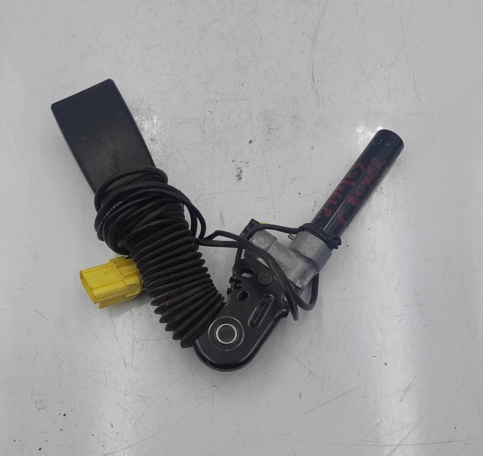 Pretensionatore cinture sicurezza ant. sx.