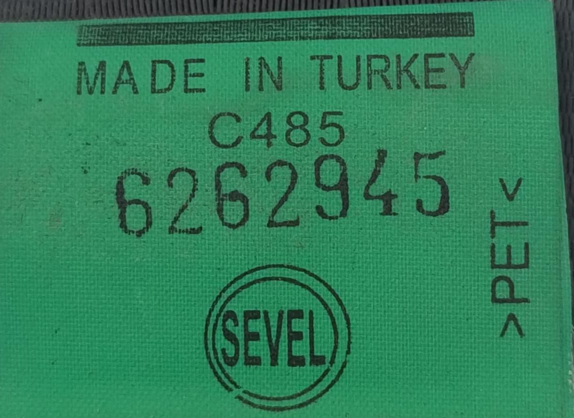 Cintura di sicurezza ant. dx.