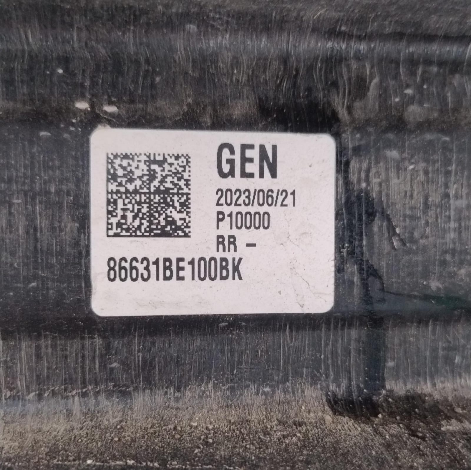 Traversa paraurti post.