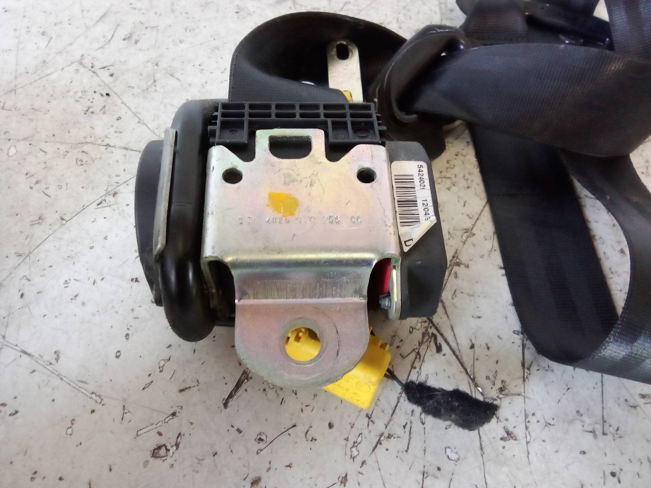 Cintura di sicurezza ant. dx.