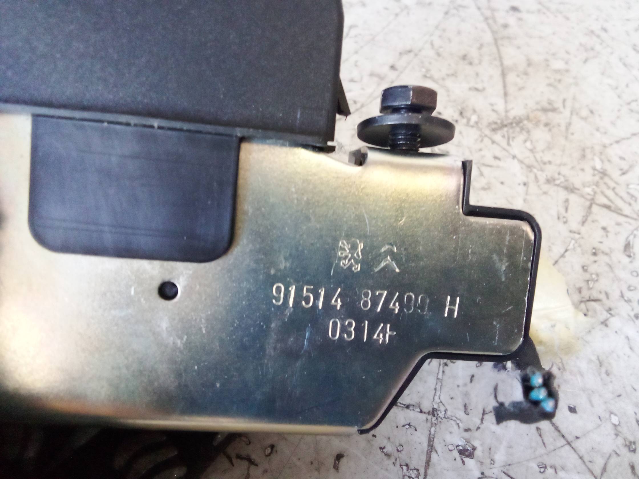 Serratura portello post.