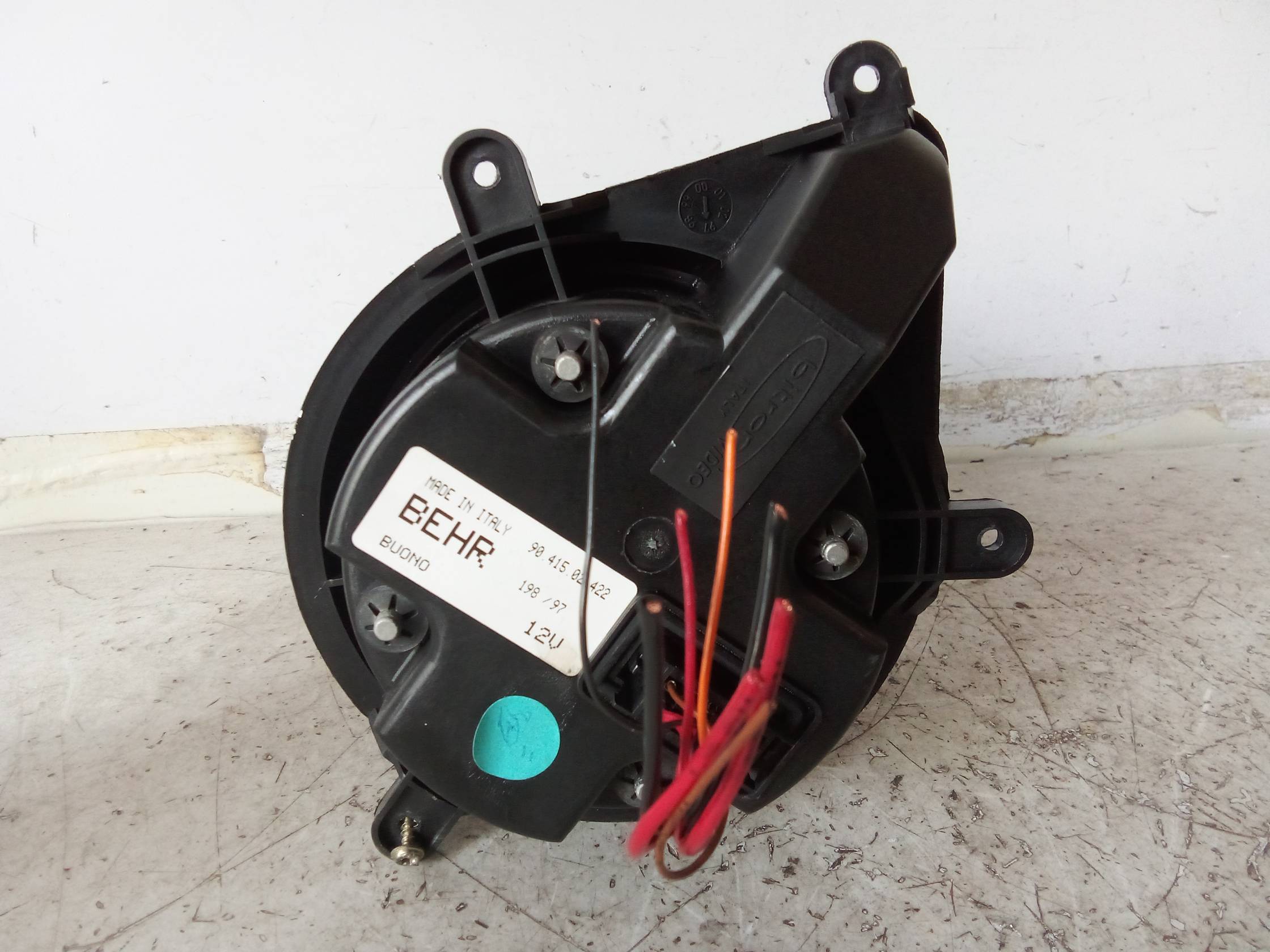 Motorino ventilazione abitacolo