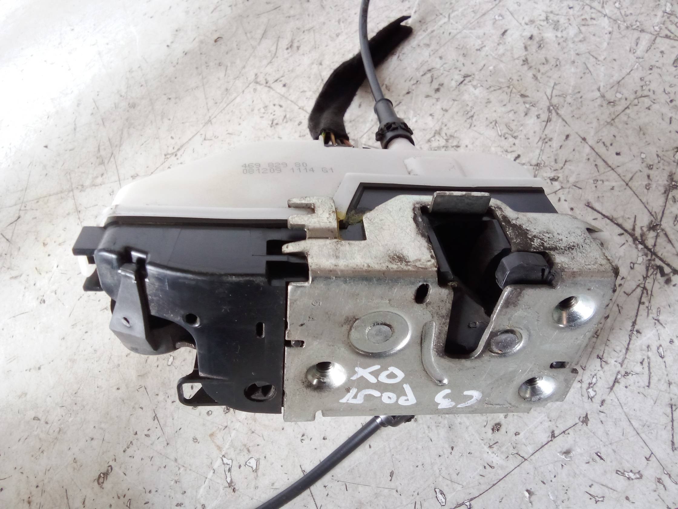 Serratura porta ant. sx.