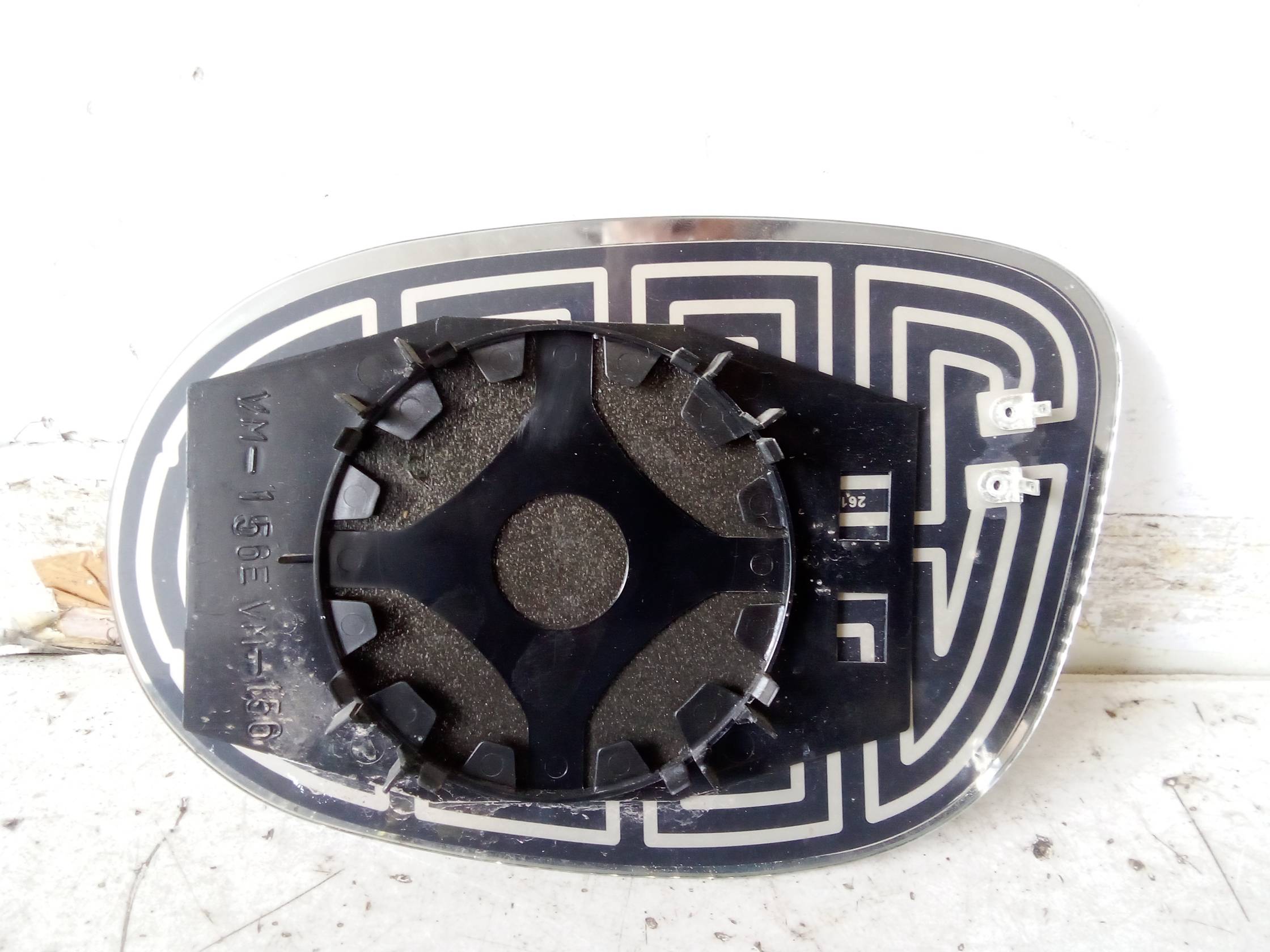 Cristallo retrovisore est. dx.