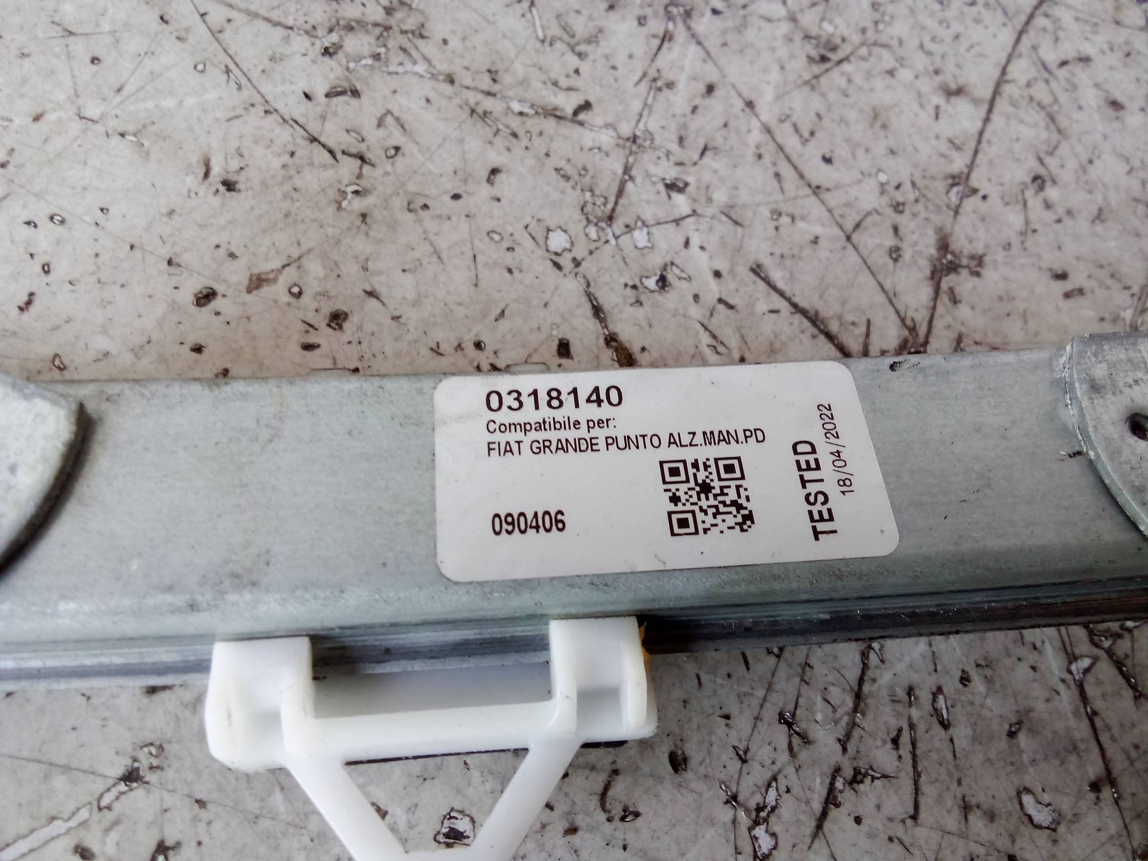 Alzacristallo porta post. dx.