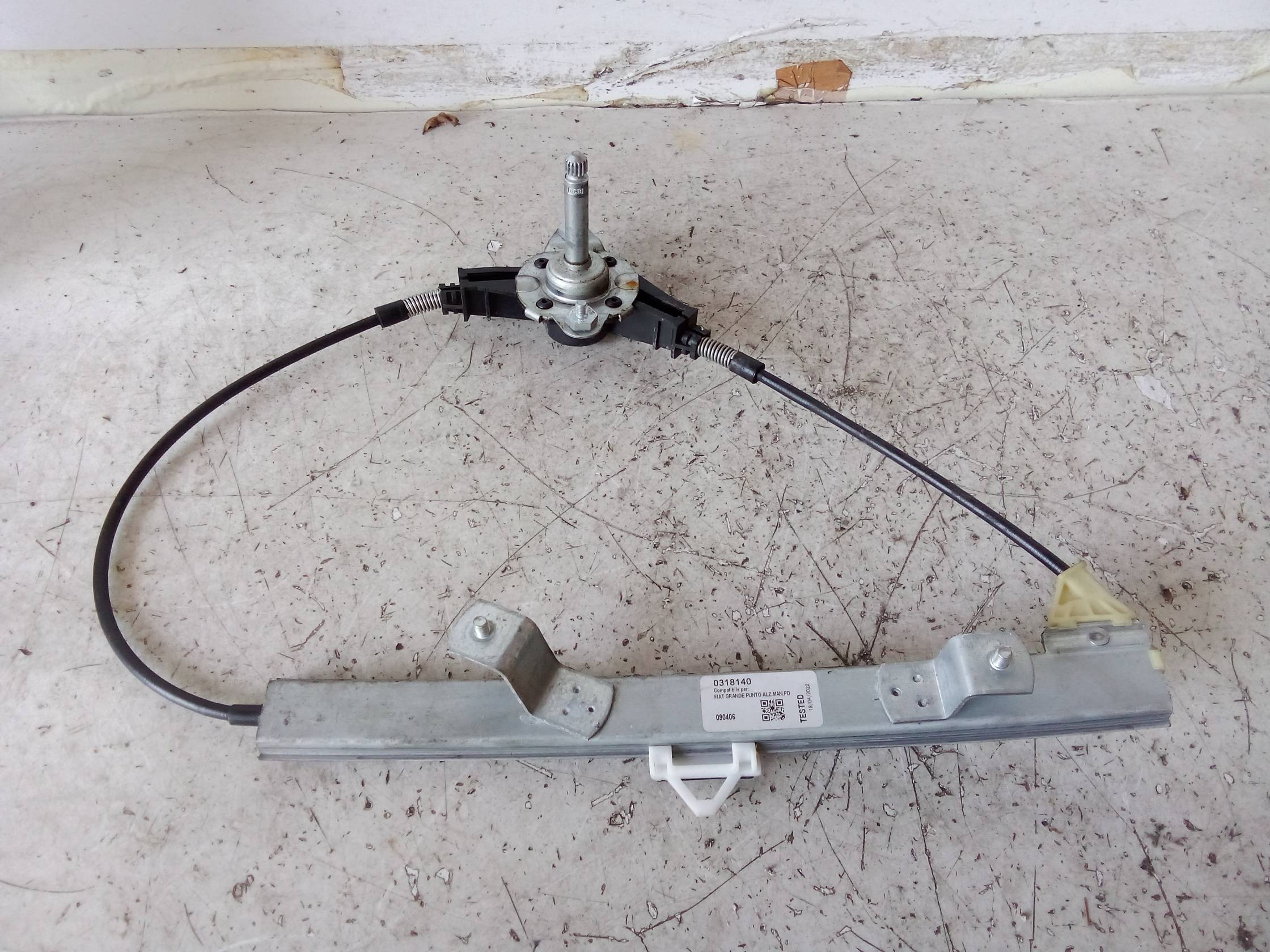 Alzacristallo porta post. dx.