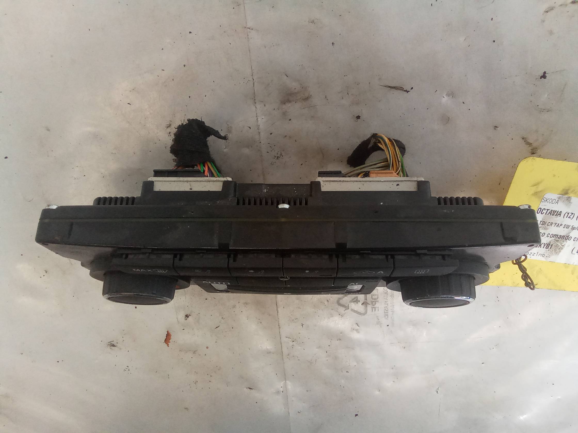 Blocco comando climatizzazione