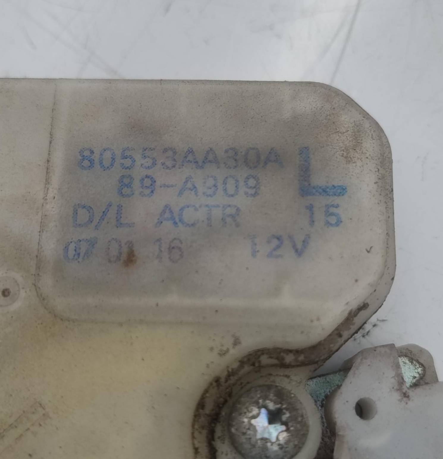 Serratura porta post. sx.