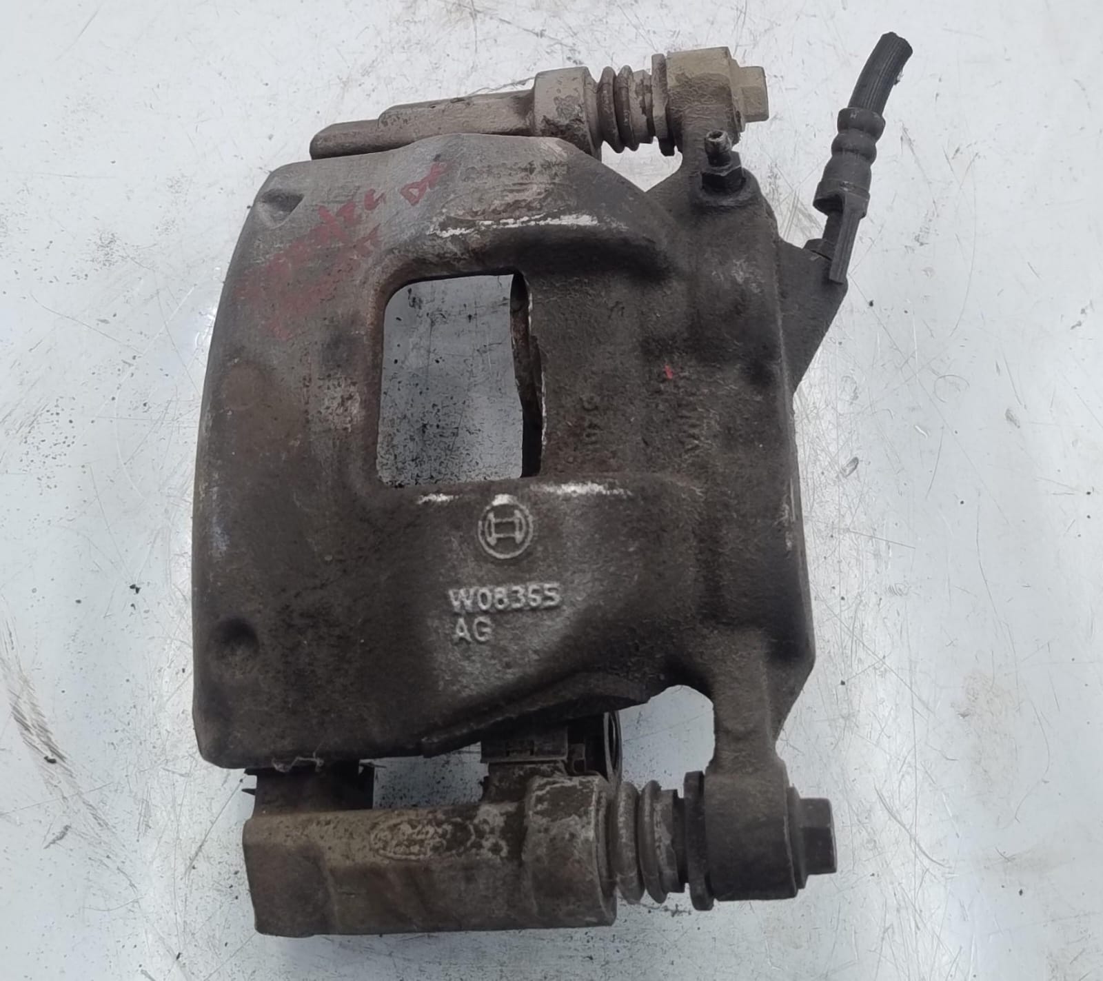 pinza freno anteriore dx.