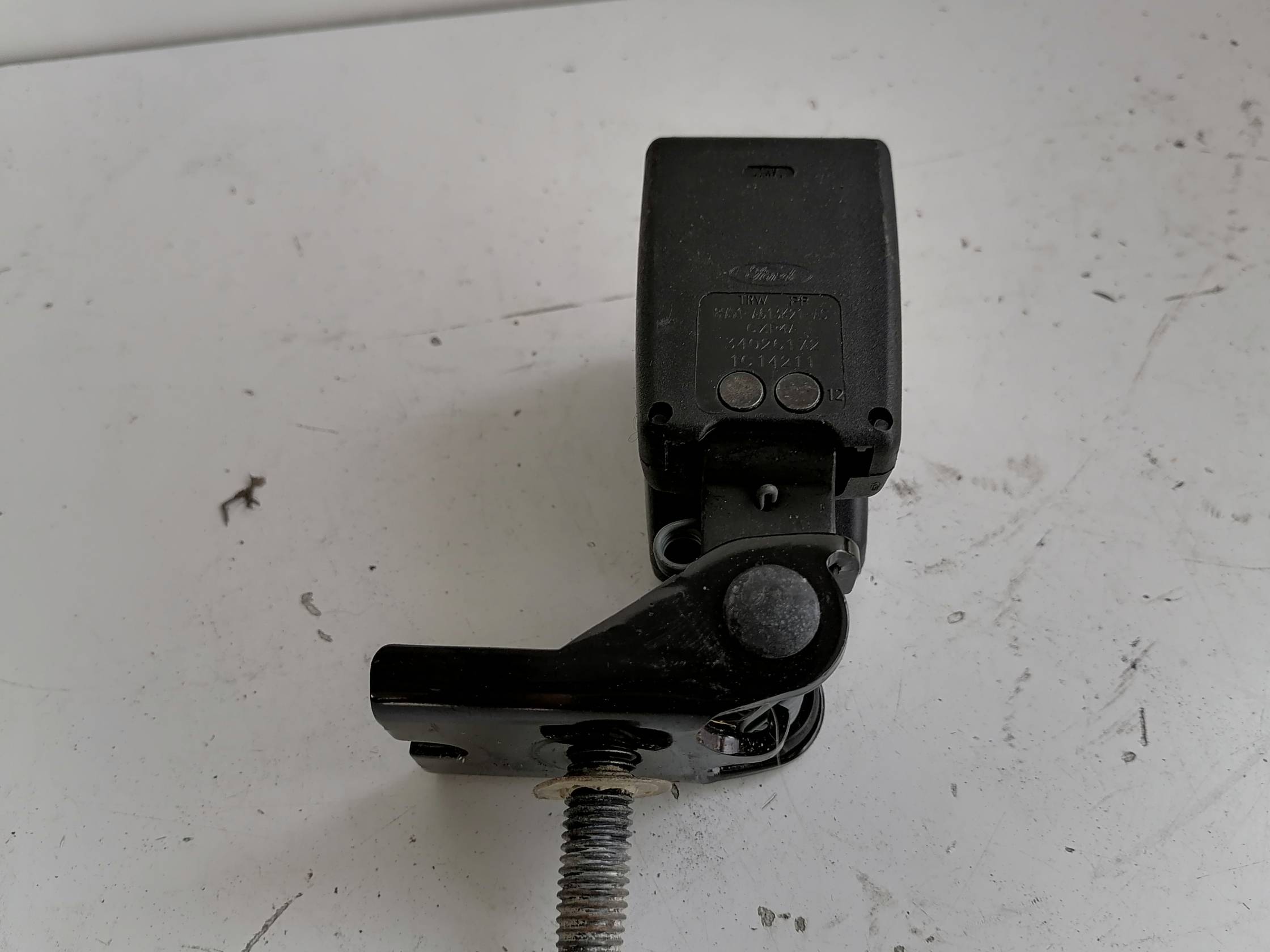 Aggancio cintura di sicurezza post.