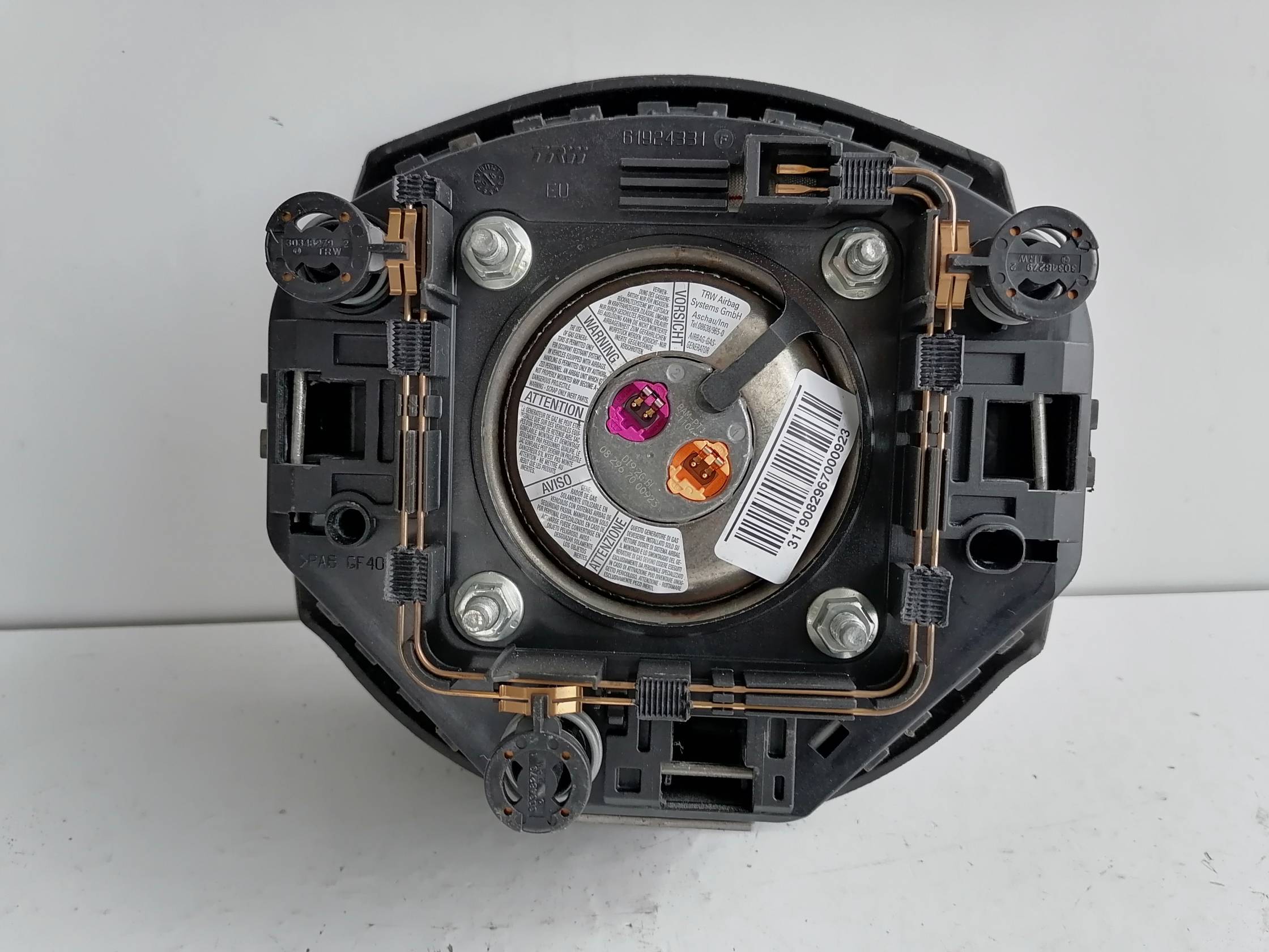 Dispositivo airbag lato guida