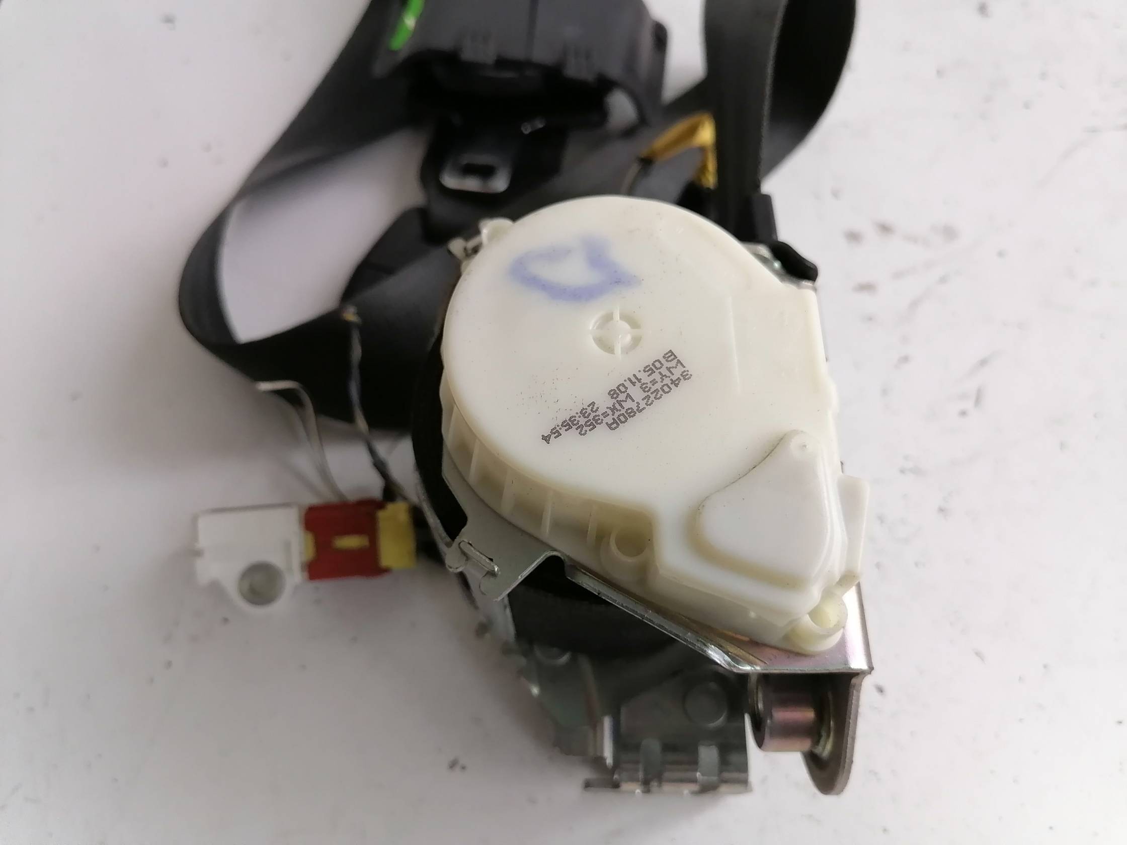 Cintura di sicurezza ant. dx.