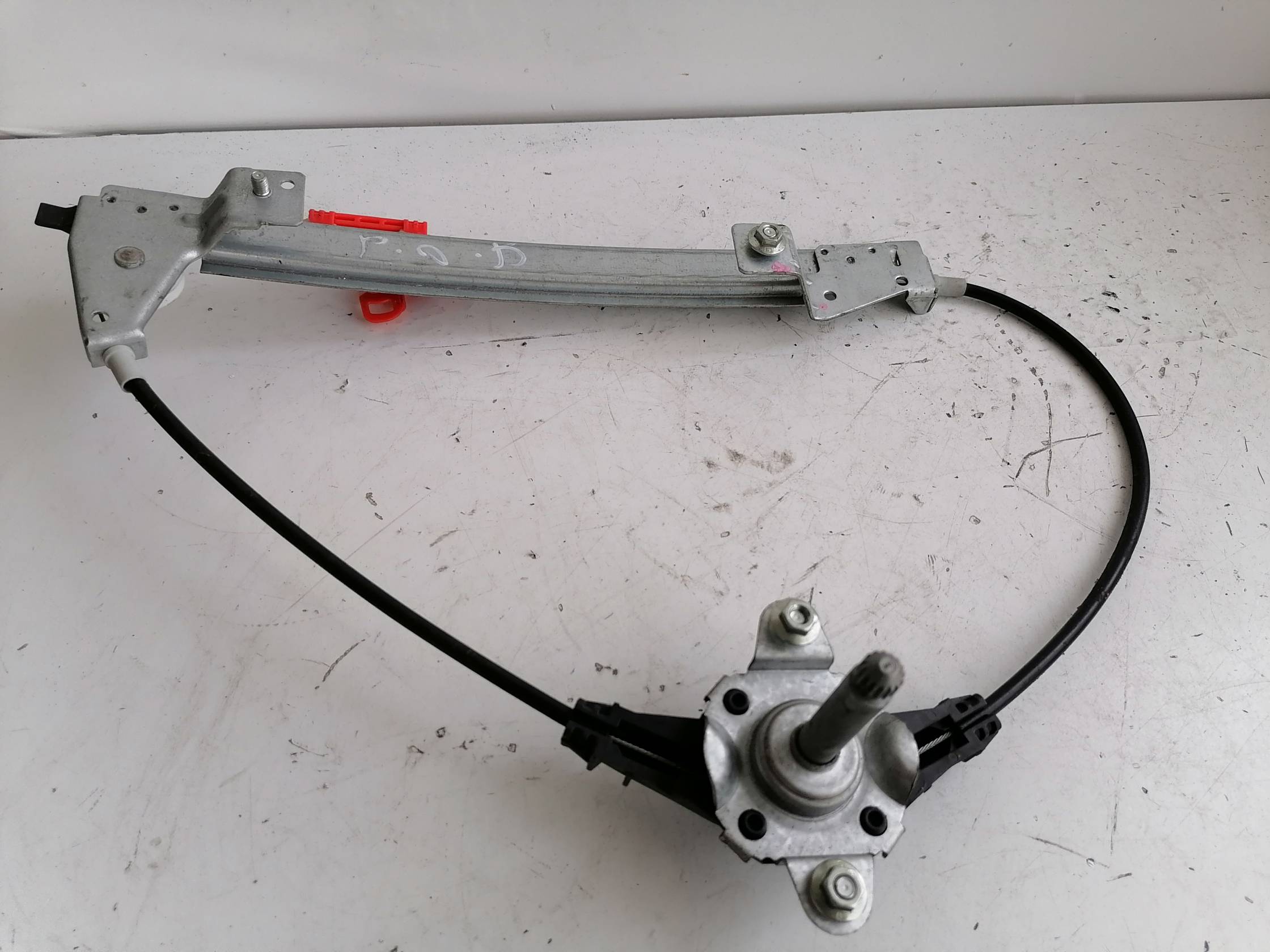 Alzacristallo porta post. dx.