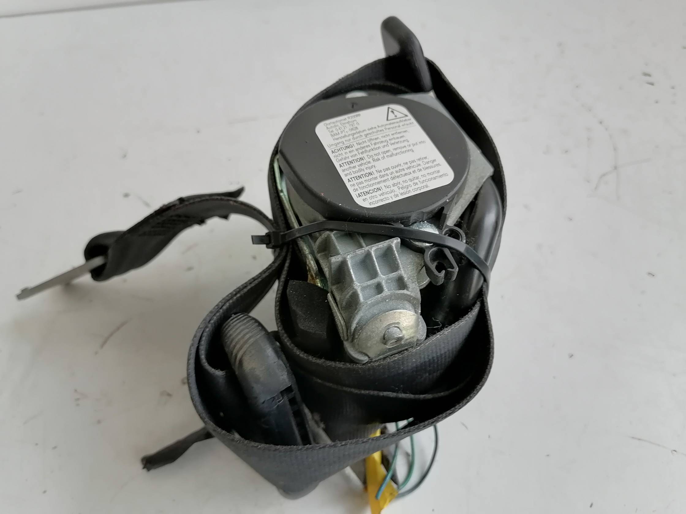 Cintura di sicurezza ant. sx.