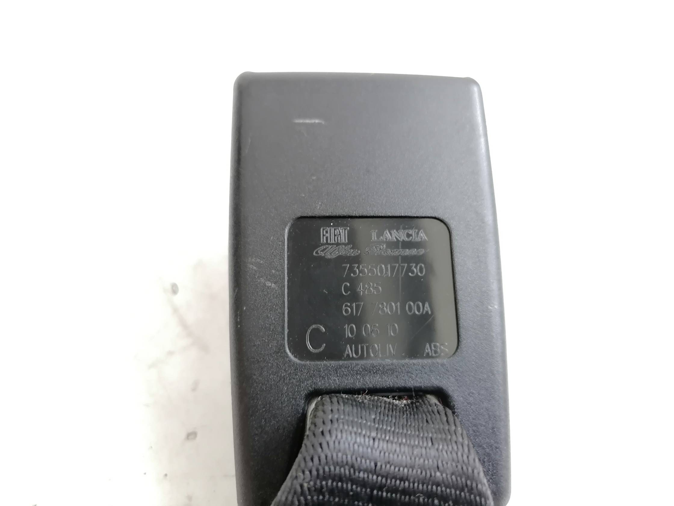 Aggancio cintura di sicurezza post.