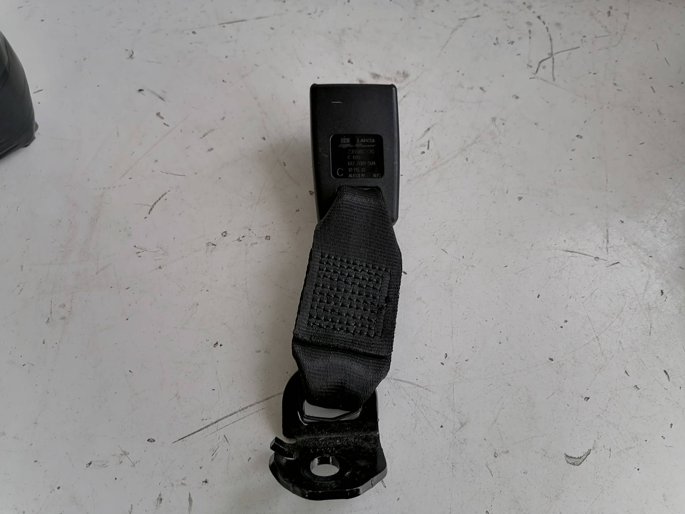 Aggancio cintura di sicurezza post.