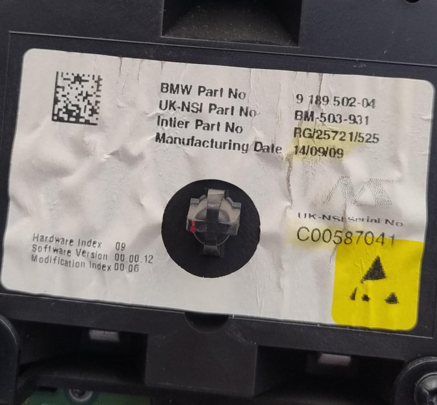 Contachilometri e comandi radio