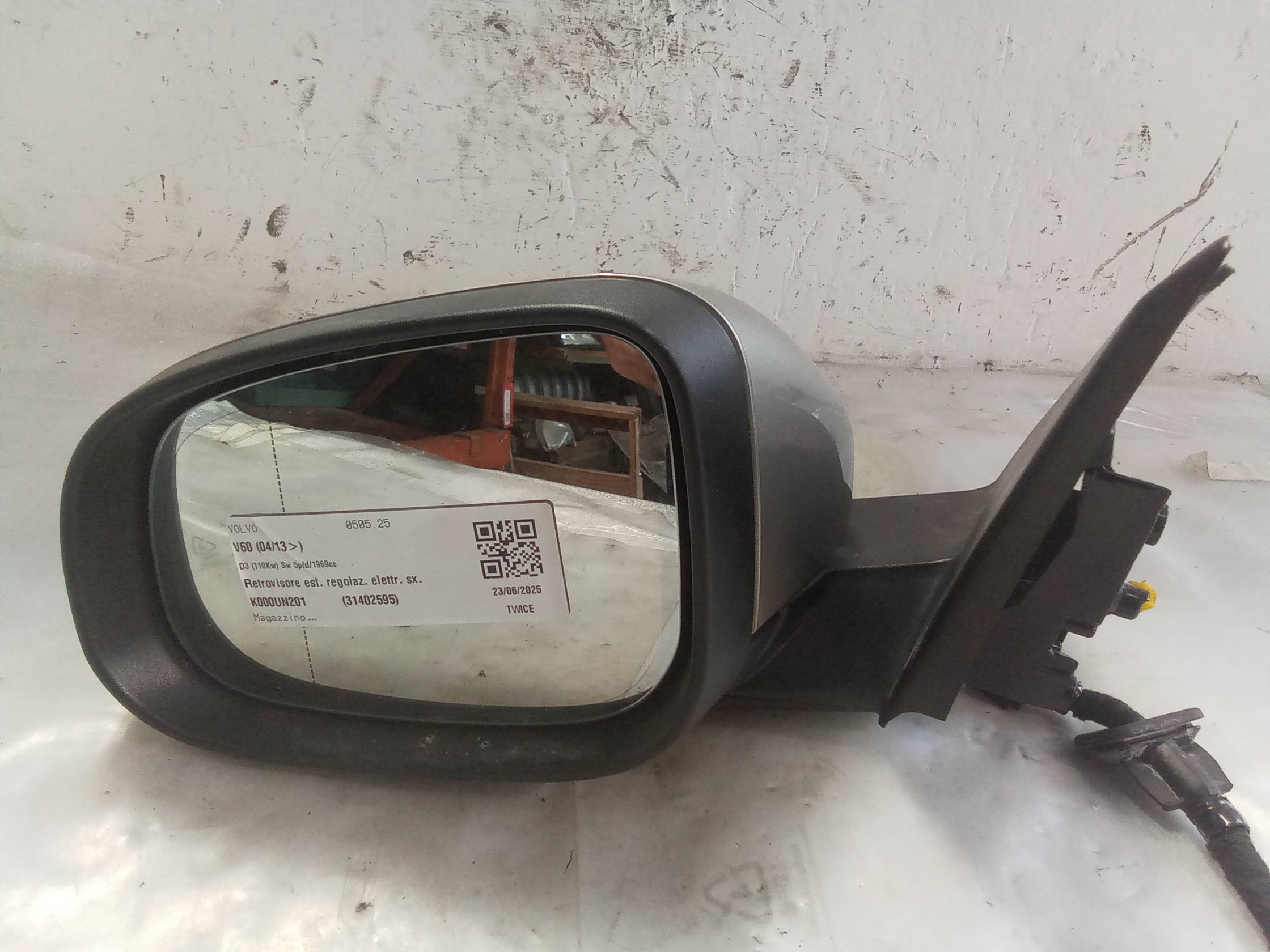 Retrovisore est. regolaz. elettr. sx.