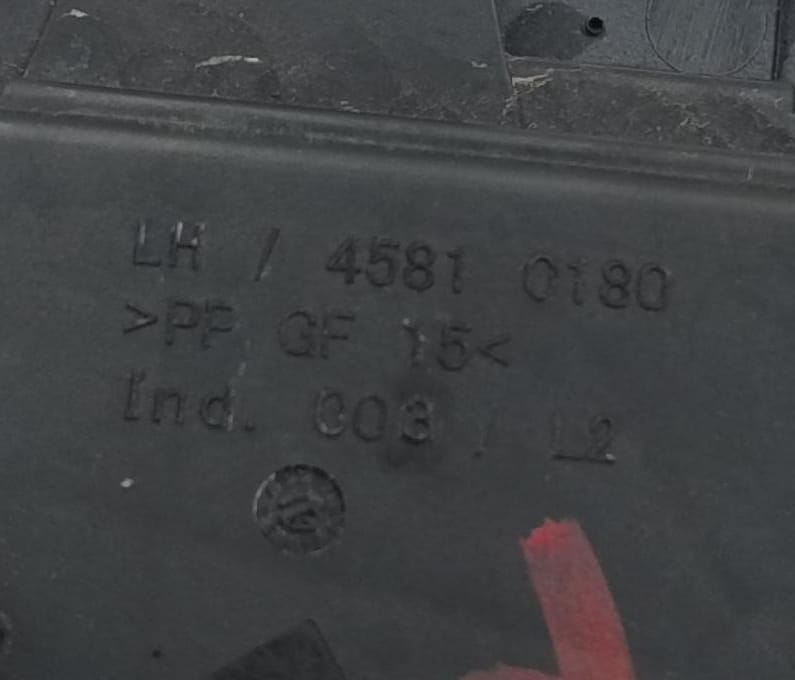 Serratura porta ant. sx.