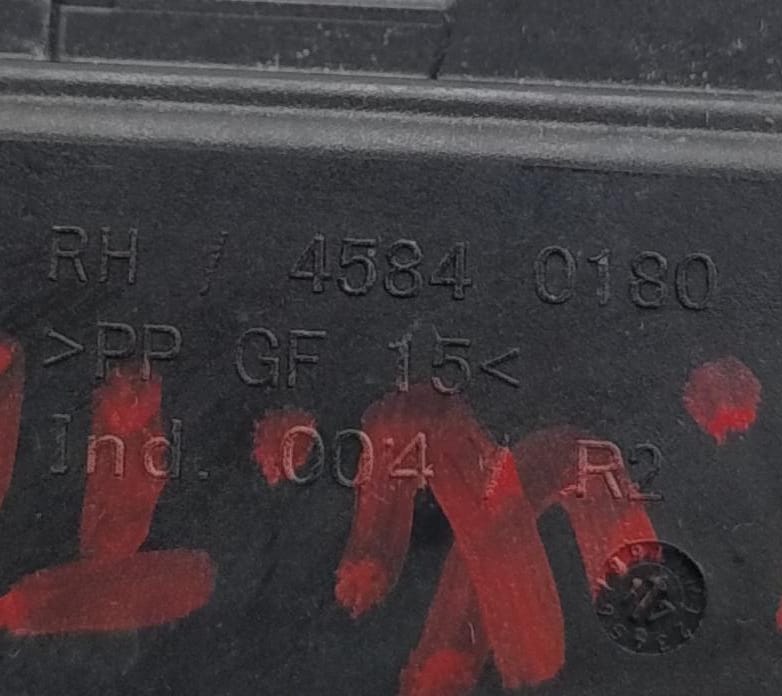 Serratura porta post. dx.