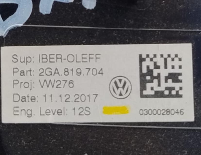 Bocchetta aria ant. console centr. dx.