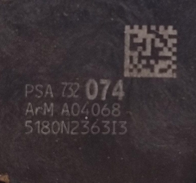 Serratura porta ant. dx.