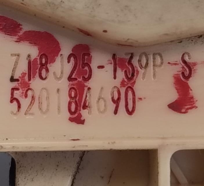 Serratura porta post. sx.