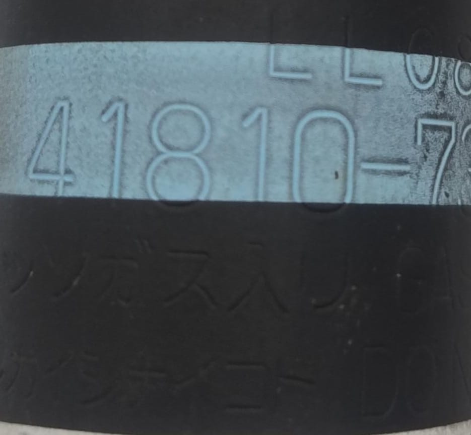 Ammortizzatore post. dx.